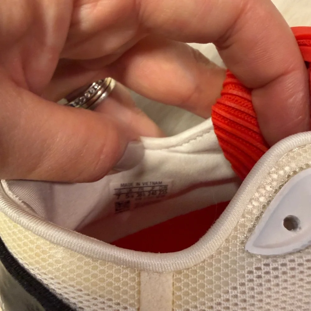 Adidas Stella McCartney Climacool vento Sneakers Womens‎ 7 White Red Gym Running